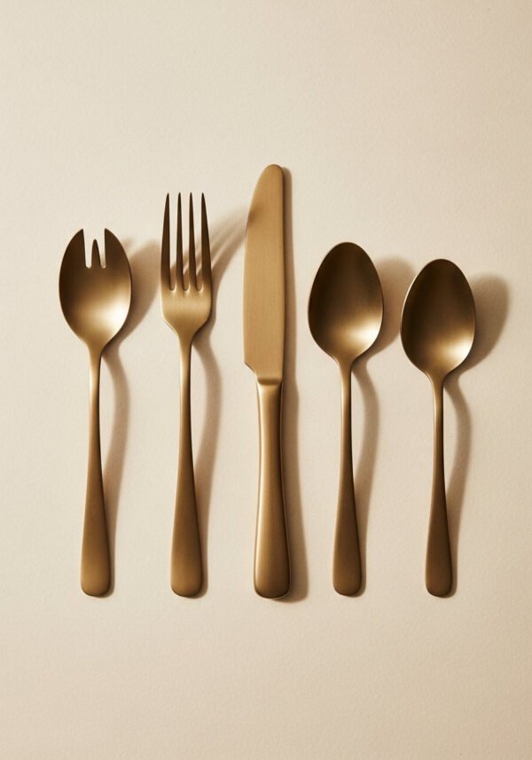 Foundry Brass Flatware (5-pc)